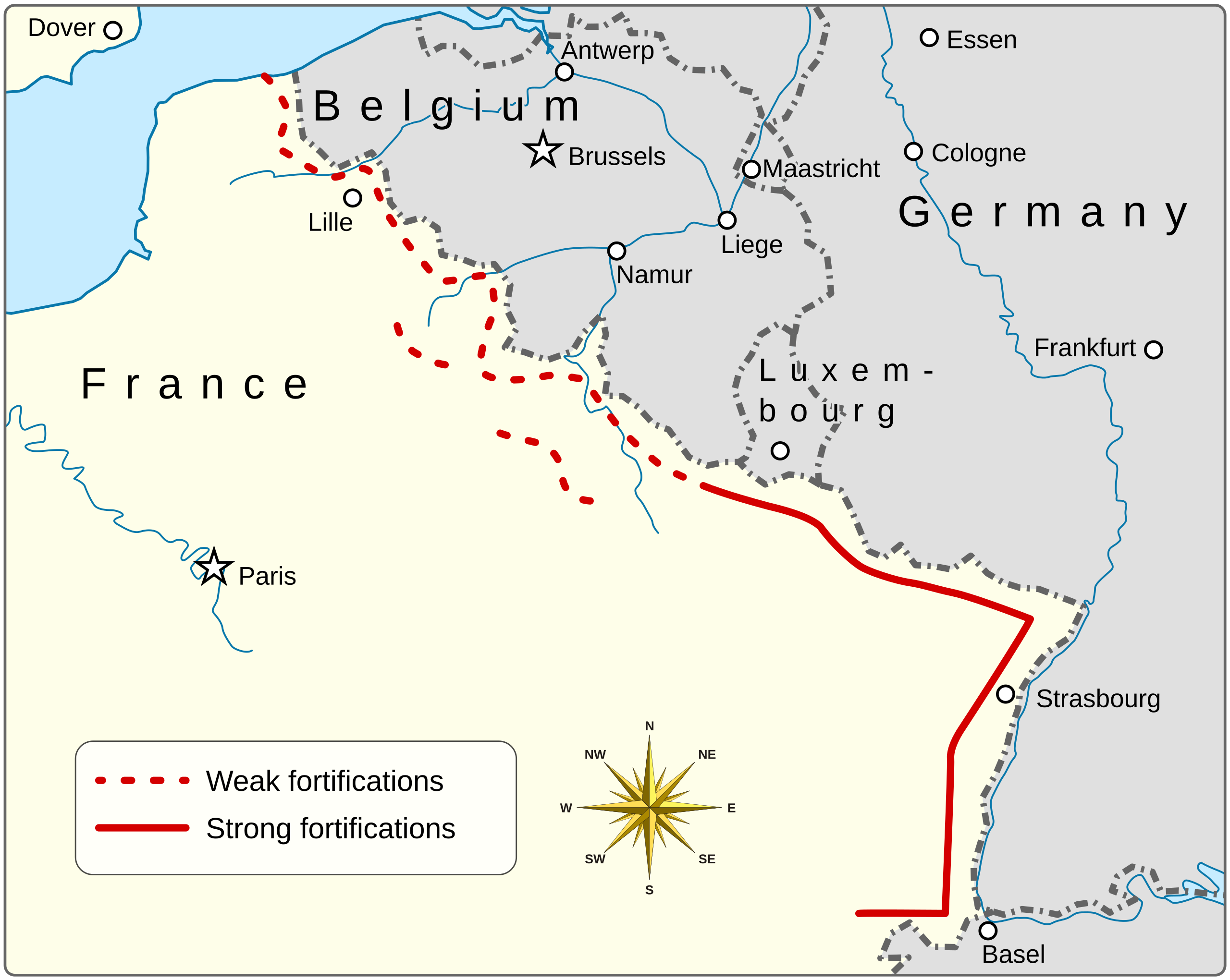 The French Maginot Line